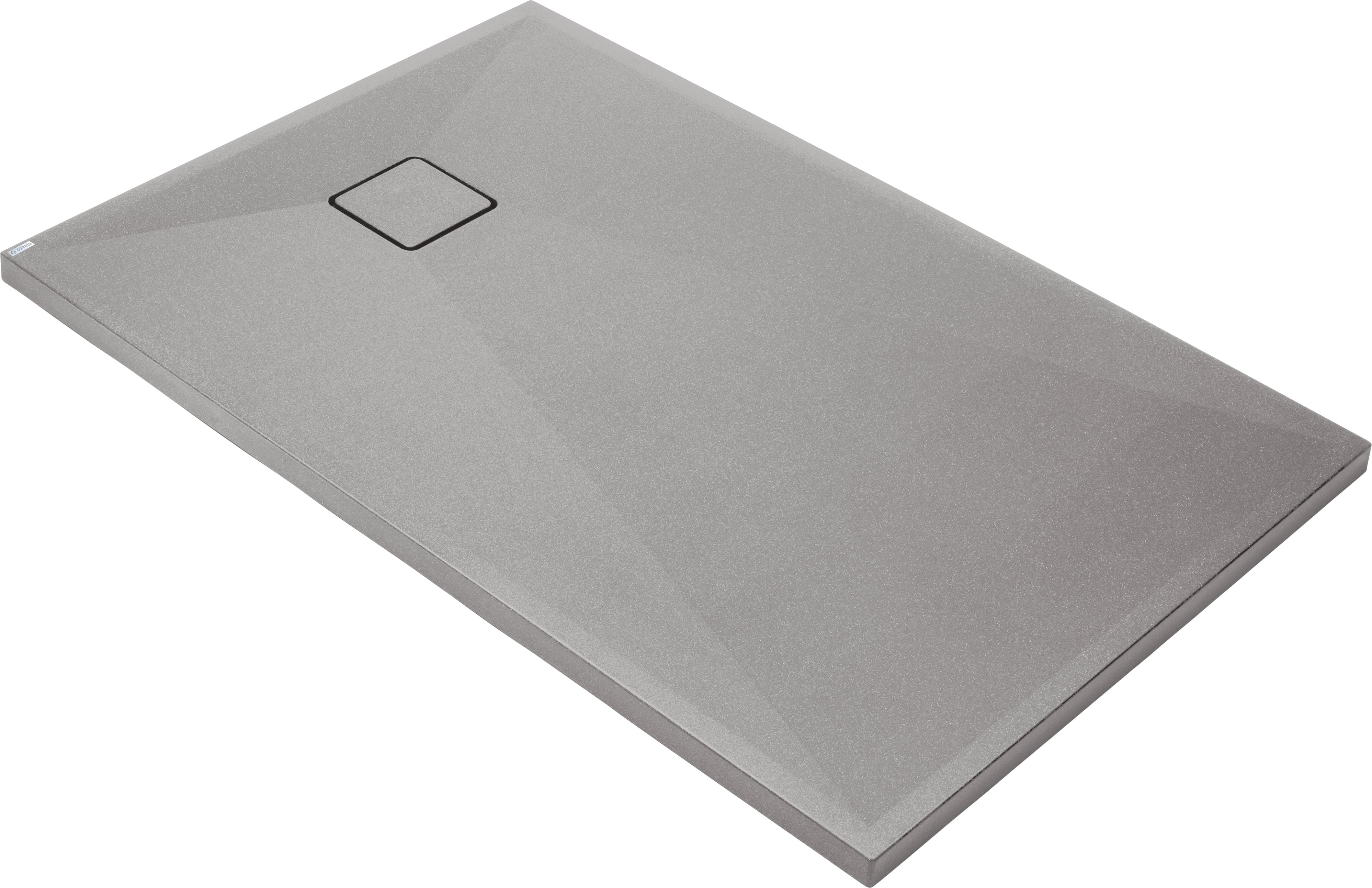 Granite shower tray, rectangular, 100x90 cm